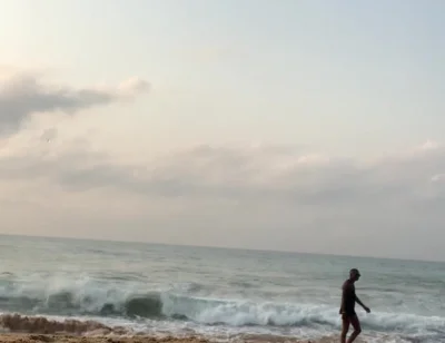 Still on Beach Having Good Time Alone