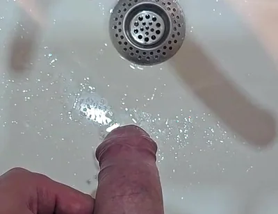 Morning Pee - Big Hard Dick