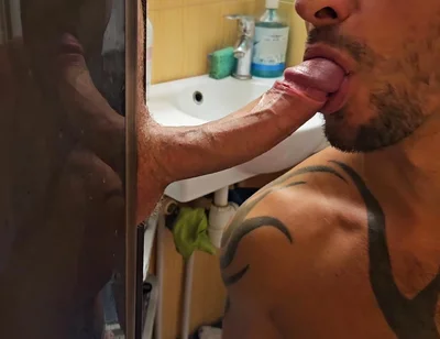 Sucked in the Shower