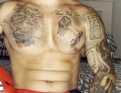 My Cock Cums, with Boxing Gloves