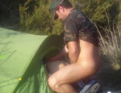 The Forest Ranger Fines Me with a Cumshot