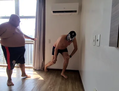 Masked Jobber Vs. Brawling Bubba: the Final Test of Strength (jobber Lost)