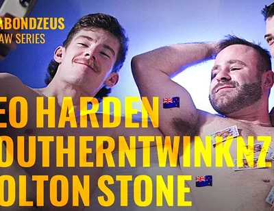 Kiwi Boys Amateur Threesome with Hot Hung Dick