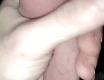 Stroking My Thick 7 Inch Cock
