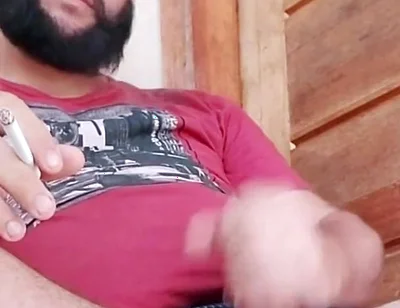 Jerking and Smoking in the Morning.