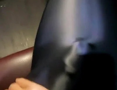 I Cum in Supertight Leggings on the Bus Getting Back From Training