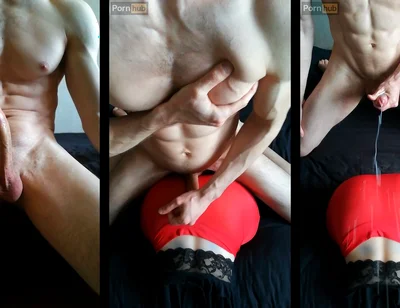 Massive Fountain Cumshot Spreads Around My Big Ass Toy