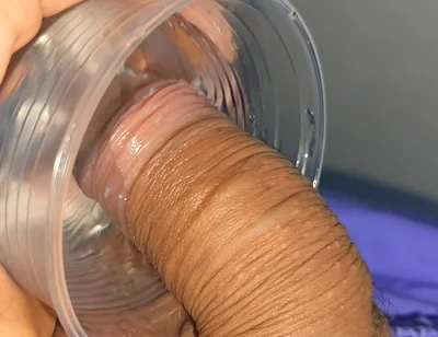 Mysterious Solution Inserted Into the Wrinkled Cock.