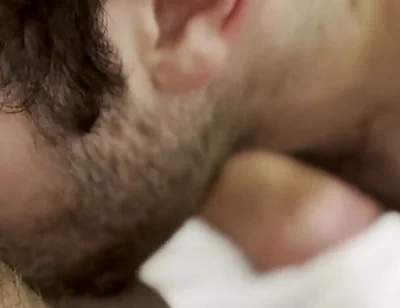 Bouncing on Huge Bear Dick