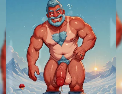 Hunk Super Mario Inspired Italian Nude Ai Men