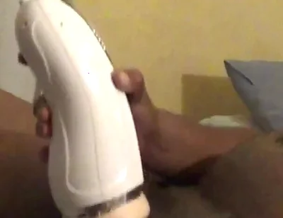Feeding My Black Meat Some Toy Ass