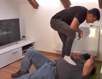 Serving str8 young master