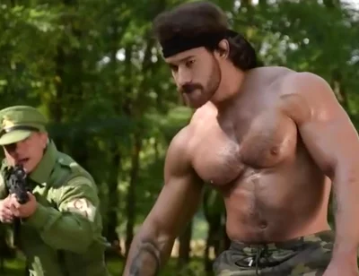 Fashionable Hunk Captured