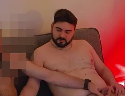 Straight Hairy Muscle Guy First Time Jerking and Sucking, Then He Fucks Me Bareback