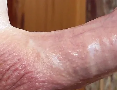 Small Hairless Virgin Phimosis Dick Braves the Cold for Some Hands-free Edging and Leaking Cum