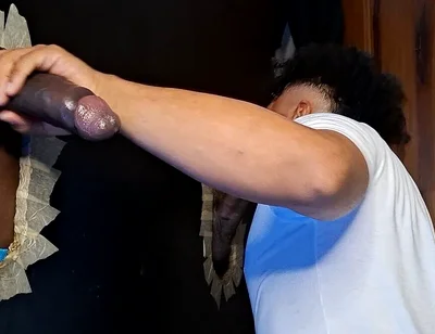 Sucking Several Brunette Cocks