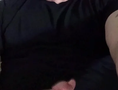 Jacking off and I Cum on My Shirt Hot Wet Sticky Mess