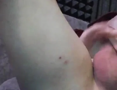 Busting a Big Cumshot After Closeup Masturbation