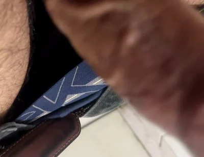 Masturbating in Office Washroom