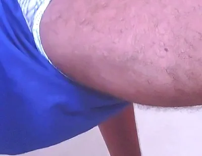 Very Horny - Sweat, Ripped Underwear and Peeing