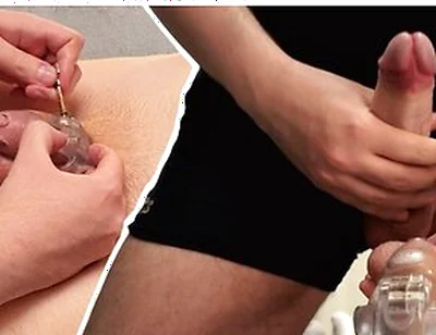 I Locked My Boyfriend In A Chastity Cage And Cum On Him