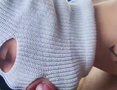 Slut on the Road Eating Stepdaddy's Cum Near the Shopping Mall