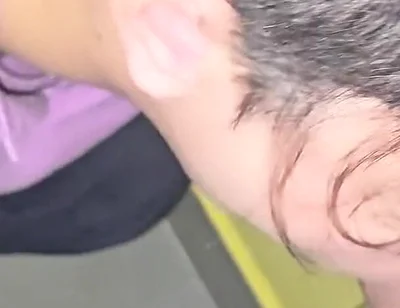Cute Twink Gets Fucked Bareback by Straight Guy on the Stairs of His Building