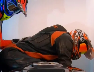 Biker boys gear fucking