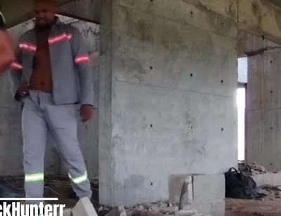 Holiday Day and Fucking Workers in Construction