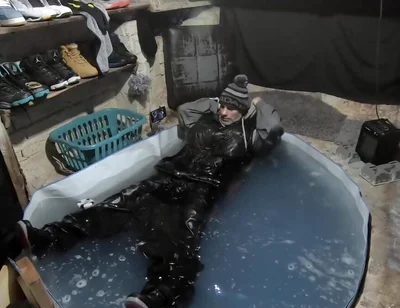 Wet skater boy david