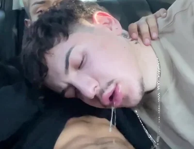 Head Road Sucking Twink Sucked Dry!