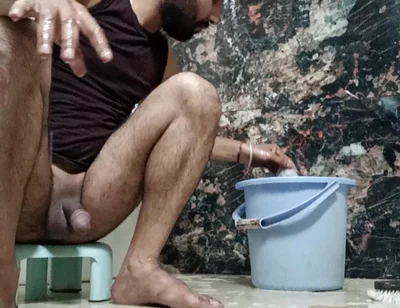 Desi Bathroom Cleaning