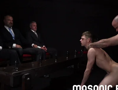 Apprentice Andram, Rick Fantana And Jack Andram - 2 Hung Suited Guys Bareback Apprentice