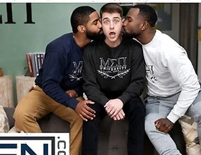 Denzel Welcomes His New Roommate Joey Mills In The Best Way By Fucking His Twink Ass