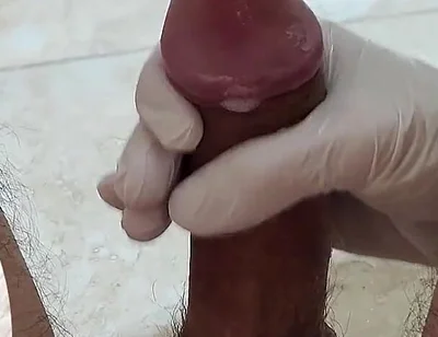 Mushroom Head Huge Uncut Cock Hard Jerked Take Cumshot