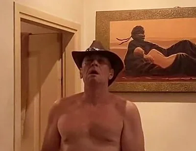 A Lonely Cowboy Masturbating
