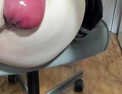 A Piece of Intestine Hangs From a Young Ass