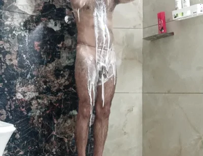 Indian Police Officer Stepfather Get Shower