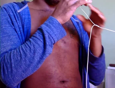 Kennie Jai Gets off Guy by Showing His Big, Fat, Dick!