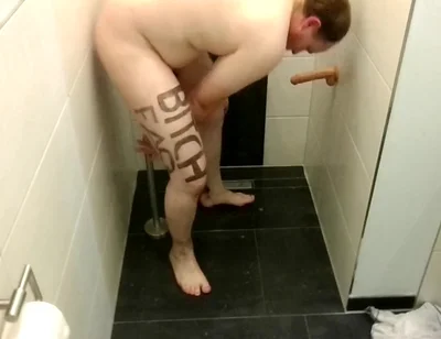 Slave Lettering Marking Anal Hook Dildo Plug Milking Fucked Winch Penis Cage Shower Outdoor Street