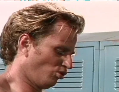 Three Guys Fuck Their Asses and Mouths in the Locker Room