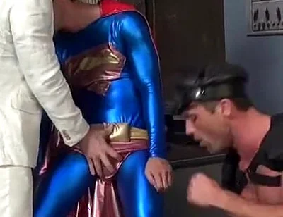 Superman Double Teamed