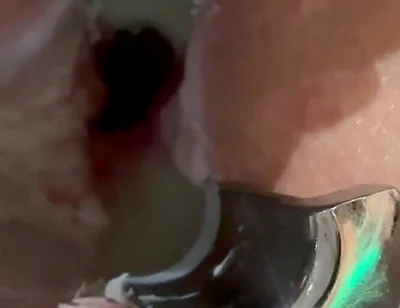 Pouring Hot Candle Wax Into Ass