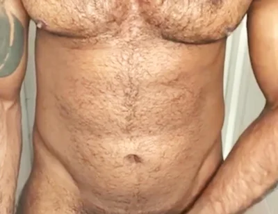 Bearded and Rugged Man Jerking off and Cumming
