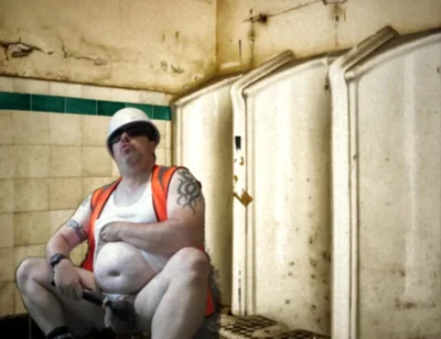 Vintage Public Toilets - Verbal Play and Cum