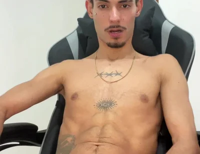 Young Hairy Man Cumming a Lot