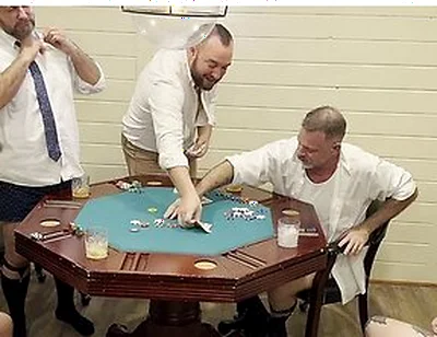 Strip Poker Party Gets Outta Hand - Orgy