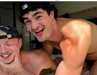 American Jock Breeds British Twink With A Fat Ass