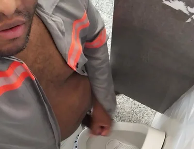 Toilet Masturbating