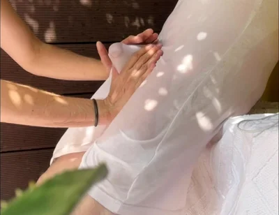 A Boy Has Fun Watering His Friend's White T-shirt and Exposing His Smooth Ass and Big Cut Cock